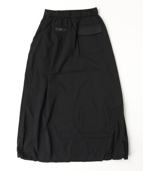 DOUBLE STANDARD CLOTHING(ダブルスタンダードクロージング)の「フロストナイロン ドローストリングスカート(スカート・レディース・カーキ/ブラック・38/36)」の20枚目の写真