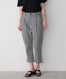 MATRIOCHKAのパンツ ウォッシャブル】【接触冷感】メリルハイテンションクロップド