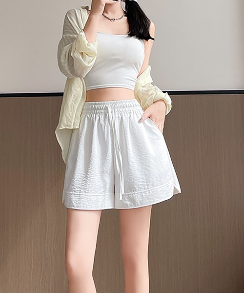MAISON DE THERESE(メゾン ド テレーズ)の「トレニンーグ ショートパンツ(その他パンツ・レディース・ホワイト/グレー/ブラック/グレイッシュベージュ・M)」の12枚目の写真