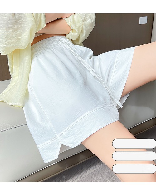 MAISON DE THERESE(メゾン ド テレーズ)の「トレニンーグ ショートパンツ(その他パンツ・レディース・ホワイト/グレー/ブラック/グレイッシュベージュ・M)」の11枚目の写真