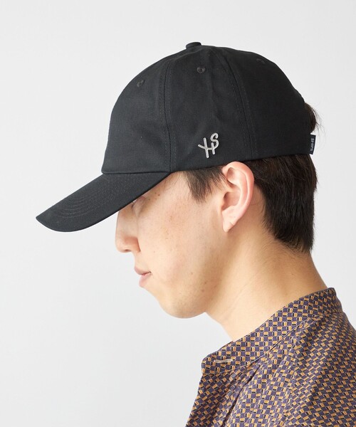 SHIPS(シップス)の「【WEB限定】SHIPS: ワンポイント ロゴ ピンズ オーバーフィット キャップ(キャップ・メンズ・ブラック/ベージュ/ネイビー・ONE SIZE)」の1枚目の写真