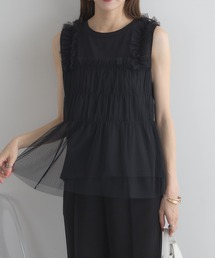 La nature linge】シアーチュールプルオーバー（Tシャツ/カットソー