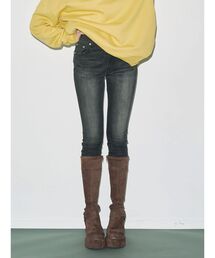 EVRIS | ヴィンテージライクストレッチスキニーデニムパンツ(デニムパンツ)