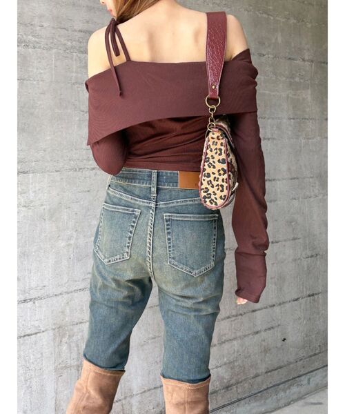 EVRIS（エヴリス）の「ヴィンテージライクストレッチスキニーデニムパンツ（デニムパンツ・レディース・ブラック/インディゴブルー・X-SMALL/SMALL/MEDIUM）」の19枚目の写真