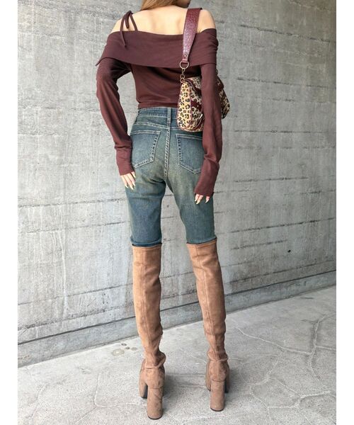 EVRIS（エヴリス）の「ヴィンテージライクストレッチスキニーデニムパンツ（デニムパンツ・レディース・ブラック/インディゴブルー・X-SMALL/SMALL/MEDIUM）」の20枚目の写真