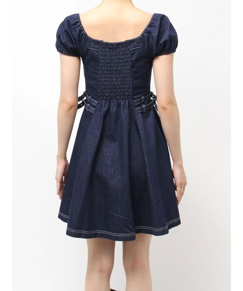 CALNAMUR（カルナムール）の「２ＷＡＹデニムワンピース（ワンピース・レディース・インディゴブルー/ブラック・FREE）」の16枚目の写真