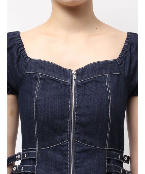 CALNAMUR（カルナムール）の「２ＷＡＹデニムワンピース（ワンピース・レディース・インディゴブルー/ブラック・FREE）」の17枚目の写真