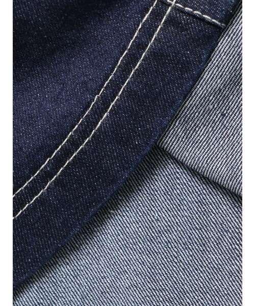 CALNAMUR（カルナムール）の「２ＷＡＹデニムワンピース（ワンピース・レディース・インディゴブルー/ブラック・FREE）」の21枚目の写真