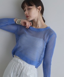 【ZOZO限定】メッシュニット