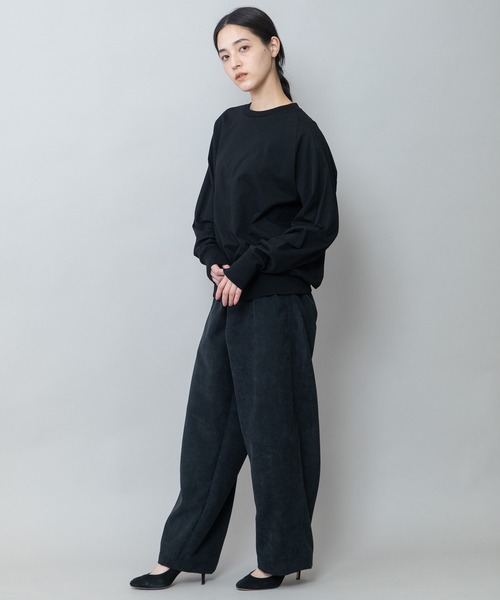 防シワ】ナノコーデュロイワイドイージーパンツ（その他パンツ
