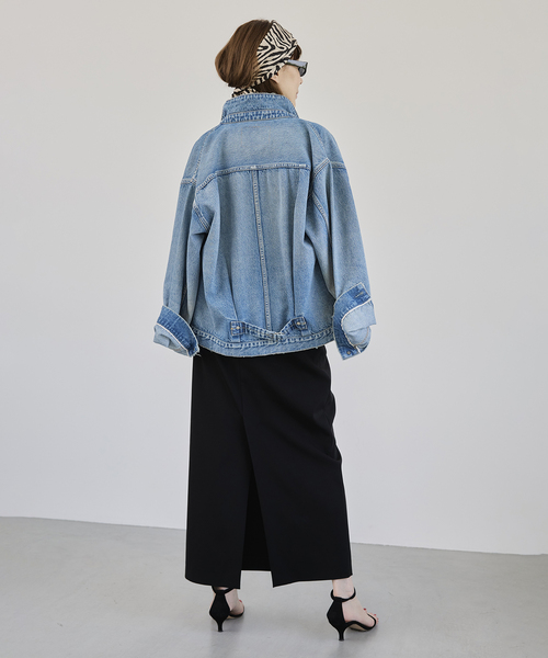 NEEDBY heritage(ニードバイヘリテージ)の「NEEDBY heritage ニードバイ ヘリテージ Vintage NO.1 15years N1V9033715Y(デニムジャケット・レディース・コバルトブルー・MEDIUM/X-SMALL)」の5枚目の写真