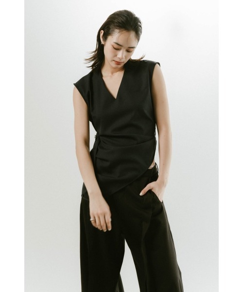 トップス Knuth Marf 2way peplum tops 2way peplum tops/3color | KNUTH MARF