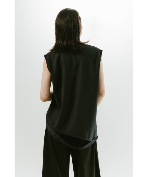 Knuth Marf(クヌースマーフ)の「2way asymmetry blouse(シャツ/ブラウス・レディース・ホワイト/ネイビー・FREE)」の19枚目の写真