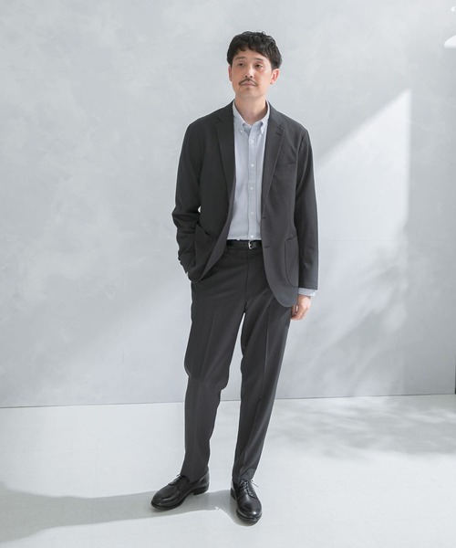 LIFE STYLE TAILOR　カルゼストレッチコンフォータブルパンツ 3本 洗濯可/防シワ』LIFE STYLE TAILOR カルゼストレッチ