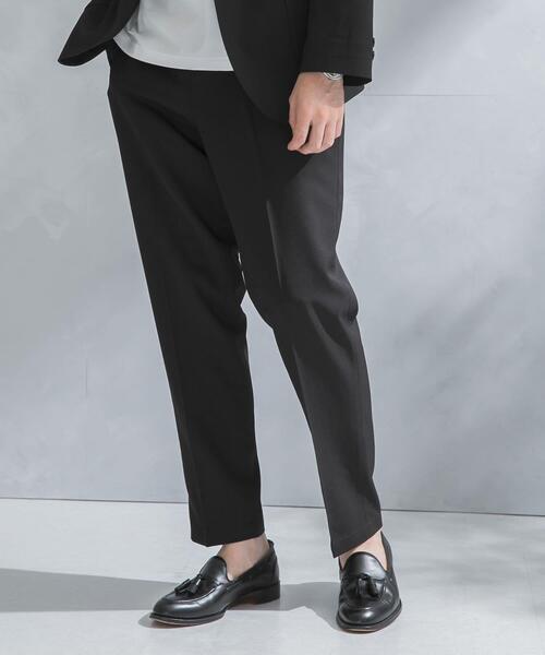 URBAN RESEARCH DOORS（アーバンリサーチドアーズ）の「『イージーケア』LIFE STYLE TAILOR　カルゼストレッチコンフォータブルパンツ（スーツパンツ・メンズ・グリーン系その他/グレー系その他/ブラック・SMALL/MEDIUM/LARGE/X-LARGE）」の8枚目の写真