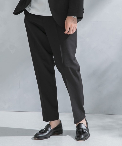 未使用・タグ付⭐︎EMPORIO ARMANI イタリア製 ストライプパンツスーツ ブランド古着】縦ストライプラメ長袖シャツ（シャツ/ブラウス