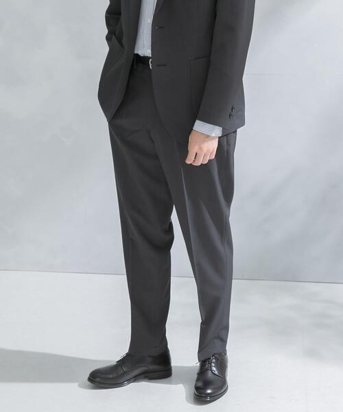 URBAN RESEARCH DOORS（アーバンリサーチドアーズ）の「『イージーケア』LIFE STYLE TAILOR　カルゼストレッチコンフォータブルパンツ（スーツパンツ・メンズ・グリーン系その他/グレー系その他/ブラック・SMALL/MEDIUM/LARGE/X-LARGE）」の13枚目の写真