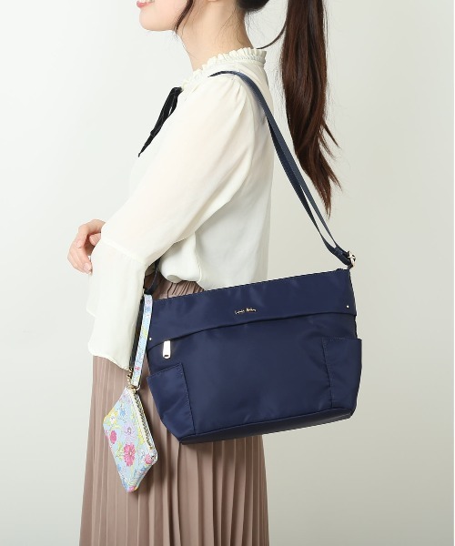 LAURA ASHLEY 横型ショルダーバッグ