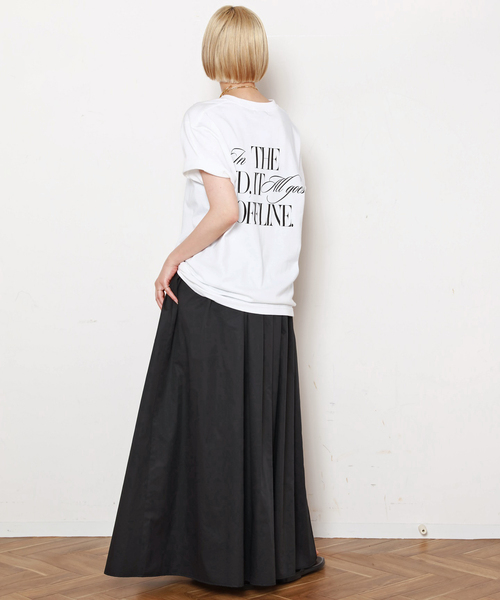 美品／EVERYDAY I LIKE. エブリデイアイライク　マキシスカート エブリデイアイライク ロング丈タイトスカート スリット