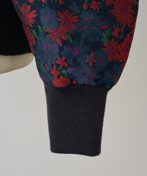 BEARDSLEY(ビアズリー)の「《FRIPIER》袖ジャガードZIPブルゾン(ブルゾン・レディース・ネイビー・FREE)」の21枚目の写真