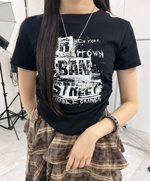 2ライングラフィックT