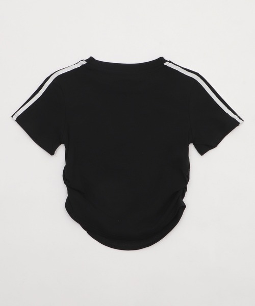 Figments(フィグメンツ)の「2ライングラフィックT(Tシャツ/カットソー・レディース・ホワイト/ブラック・FREE)」の12枚目の写真