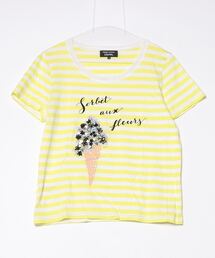 新品　ソニアリキエル　sonia rykier　ビジュー　Tシャツ　スパンコール SONIA RYKIEL COLLECTION ソニアリキエルコレクション 半袖
