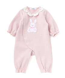 BEBE ONLINE STORE｜ベベ オンラインストアのロンパース（ピンク