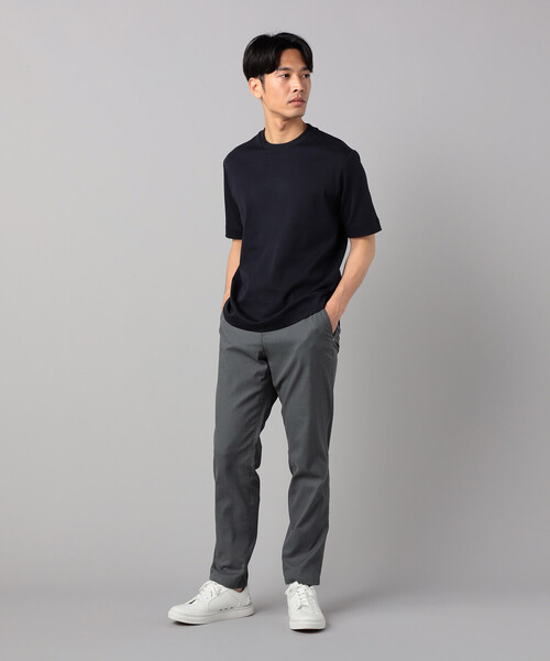 COMME CA MEN(コムサメン)の「シルキースムースジャケ Tシャツ(Tシャツ/カットソー・メンズ・チャコールグレー/ホワイト/ネイビー・L/M)」の16枚目の写真