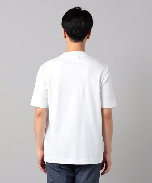 COMME CA MEN(コムサメン)の「シルキースムースジャケ Tシャツ(Tシャツ/カットソー・メンズ・チャコールグレー/ホワイト/ネイビー・L/M)」の20枚目の写真