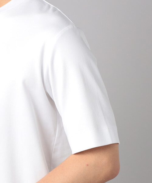 COMME CA MEN(コムサメン)の「シルキースムースジャケ Tシャツ(Tシャツ/カットソー・メンズ・チャコールグレー/ホワイト/ネイビー・L/M)」の22枚目の写真