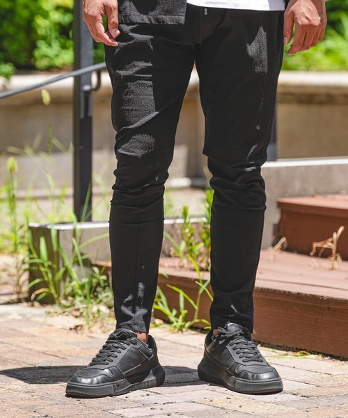 adamsJUGGLER(アダムスジャグラー)の「RTEGヘイングロングパンツ(その他パンツ・メンズ・ベージュ/ブラック・S/M/L/XL)」の1枚目の写真