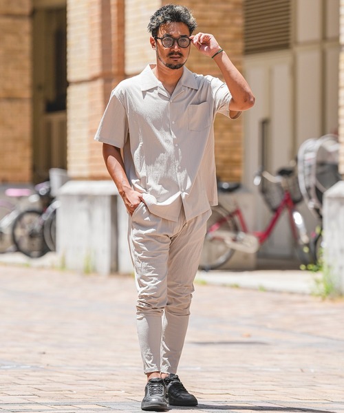 adamsJUGGLER(アダムスジャグラー)の「RTEGヘイングロングパンツ(その他パンツ・メンズ・ベージュ/ブラック・S/M/L/XL)」の17枚目の写真