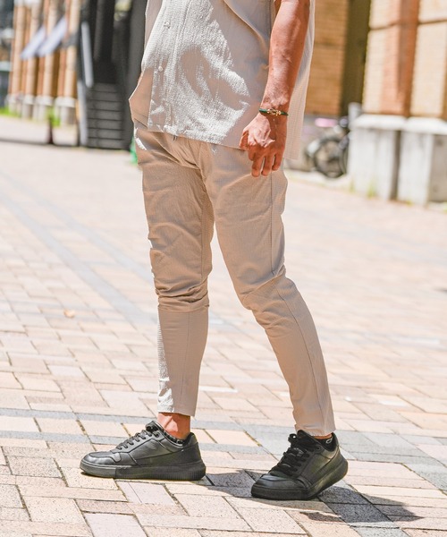 adamsJUGGLER(アダムスジャグラー)の「RTEGヘイングロングパンツ(その他パンツ・メンズ・ベージュ/ブラック・S/M/L/XL)」の20枚目の写真
