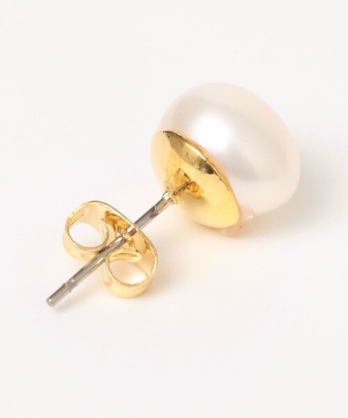quaranciel: 淡水 パール ピアス（ピアス（両耳用