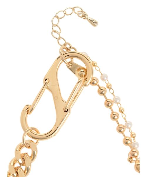 jouetie（ジュエティ）の「カラビナチェーンネックレス（ネックレス・レディース・シルバー/ゴールド・FREE）」の7枚目の写真