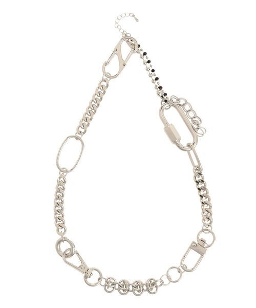 jouetie（ジュエティ）の「カラビナチェーンネックレス（ネックレス・レディース・シルバー/ゴールド・FREE）」の9枚目の写真