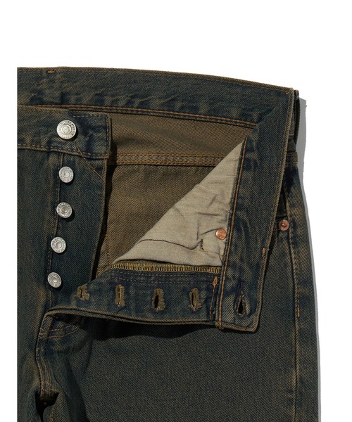 Levi's/リーバイス 501(R) オリジナル ジーンズ インディゴ・グリーン