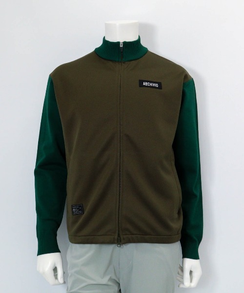 【新品】ARCHIVIO アルチビオ ナイロンジャケット ブルゾン  バイカラー 新品】ARCHIVIO アルチビオ ナイロンジャケット ブルゾン バイカラー