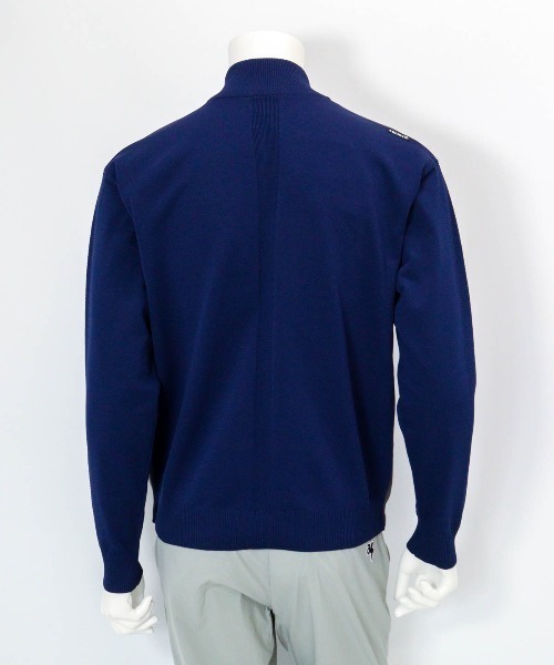 MENS>【メンズ】異素材切替配色ブルゾン（ブルゾン）｜archivio