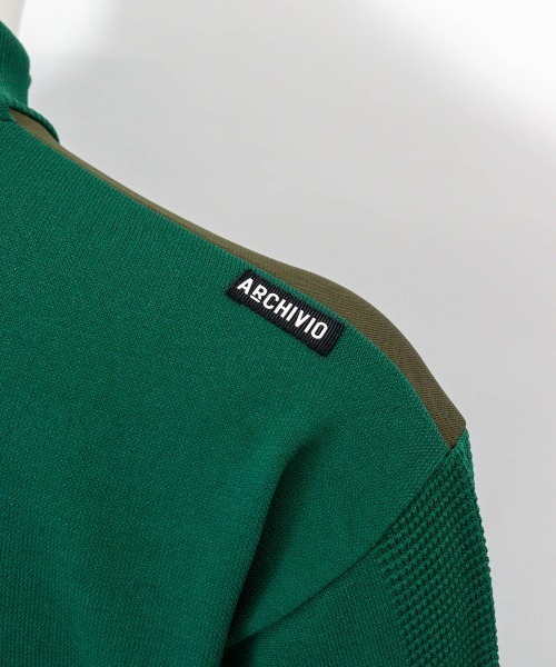 archivio(アルチビオ)の「<MENS>【メンズ】異素材切替配色ブルゾン(ブルゾン・メンズ・グリーン/グレー/ブラック・M/L/LL)」の14枚目の写真