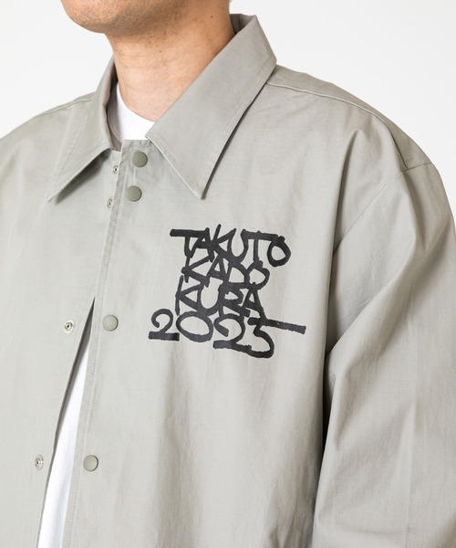 門倉太久斗/23世紀ジェダイ printed jacket grey（その他アウター