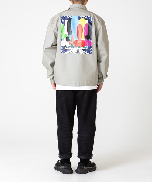 TXA（ティーエックスエー）の「門倉太久斗/23世紀ジェダイ printed jacket grey（その他アウター・メンズ・グレー・2/1）」の6枚目の写真