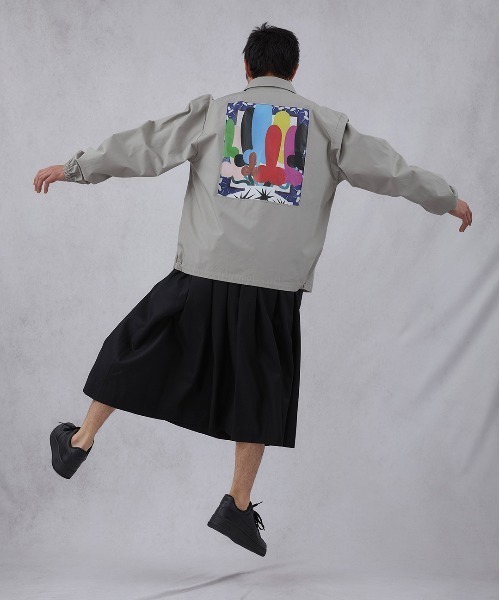 TXA（ティーエックスエー）の「門倉太久斗/23世紀ジェダイ printed jacket grey（その他アウター・メンズ・グレー・2/1）」の13枚目の写真