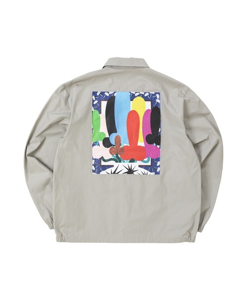ジャケット・アウター ttta 門倉太久斗/23世紀ジェダイ printed jacket grey（その他アウター