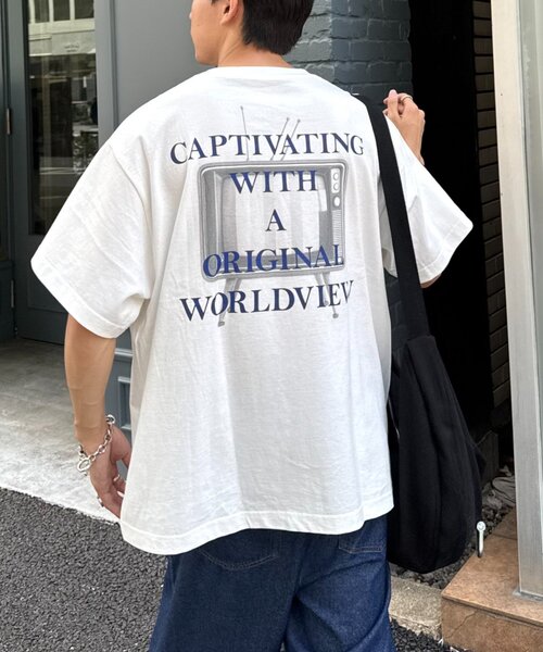 CIAOPANIC TYPY(チャオパニックティピー)の「【ユニセックス】アソートフィクトグラフィックTee(Tシャツ/カットソー・メンズ・チャコールグレー/グリーン/ライトグレー/ホワイト・MEDIUM/LARGE)」の19枚目の写真