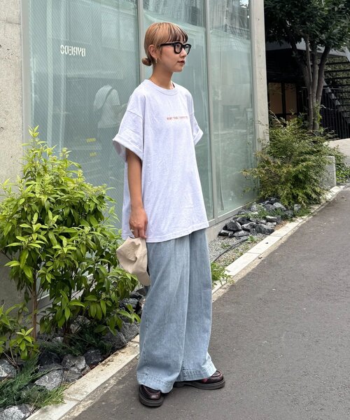 CIAOPANIC TYPY(チャオパニックティピー)の「【ユニセックス】アソートフィクトグラフィックTee(Tシャツ/カットソー・メンズ・チャコールグレー/グリーン/ライトグレー/ホワイト・MEDIUM/LARGE)」の9枚目の写真