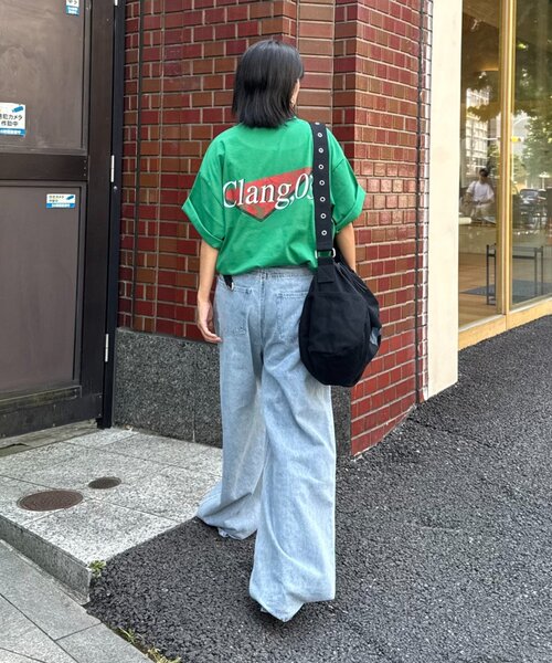 CIAOPANIC TYPY(チャオパニックティピー)の「【ユニセックス】アソートフィクトグラフィックTee(Tシャツ/カットソー・メンズ・チャコールグレー/グリーン/ライトグレー/ホワイト・MEDIUM/LARGE)」の10枚目の写真