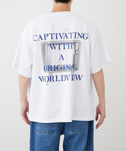 CIAOPANIC TYPY(チャオパニックティピー)の「【ユニセックス】アソートフィクトグラフィックTee(Tシャツ/カットソー・メンズ・チャコールグレー/グリーン/ライトグレー/ホワイト・MEDIUM/LARGE)」の11枚目の写真