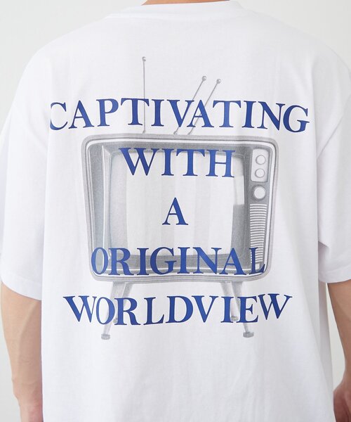 CIAOPANIC TYPY(チャオパニックティピー)の「【ユニセックス】アソートフィクトグラフィックTee(Tシャツ/カットソー・メンズ・チャコールグレー/グリーン/ライトグレー/ホワイト・MEDIUM/LARGE)」の12枚目の写真